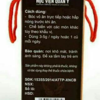 Tỏi Đen Học Viện Quân Y 500g