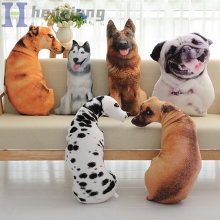 Gối đệm hình cún nhồi bông 3D ngộ nghĩnh dễ thương