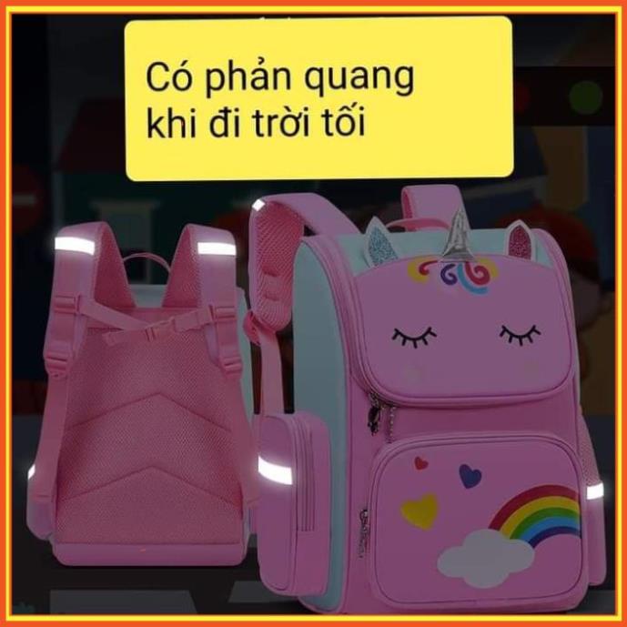 Balo chống gù cho học sinh tiểu học, hàng đẹp dày dặn