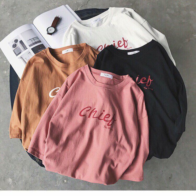 Áo thun lỡ tay CHIEF