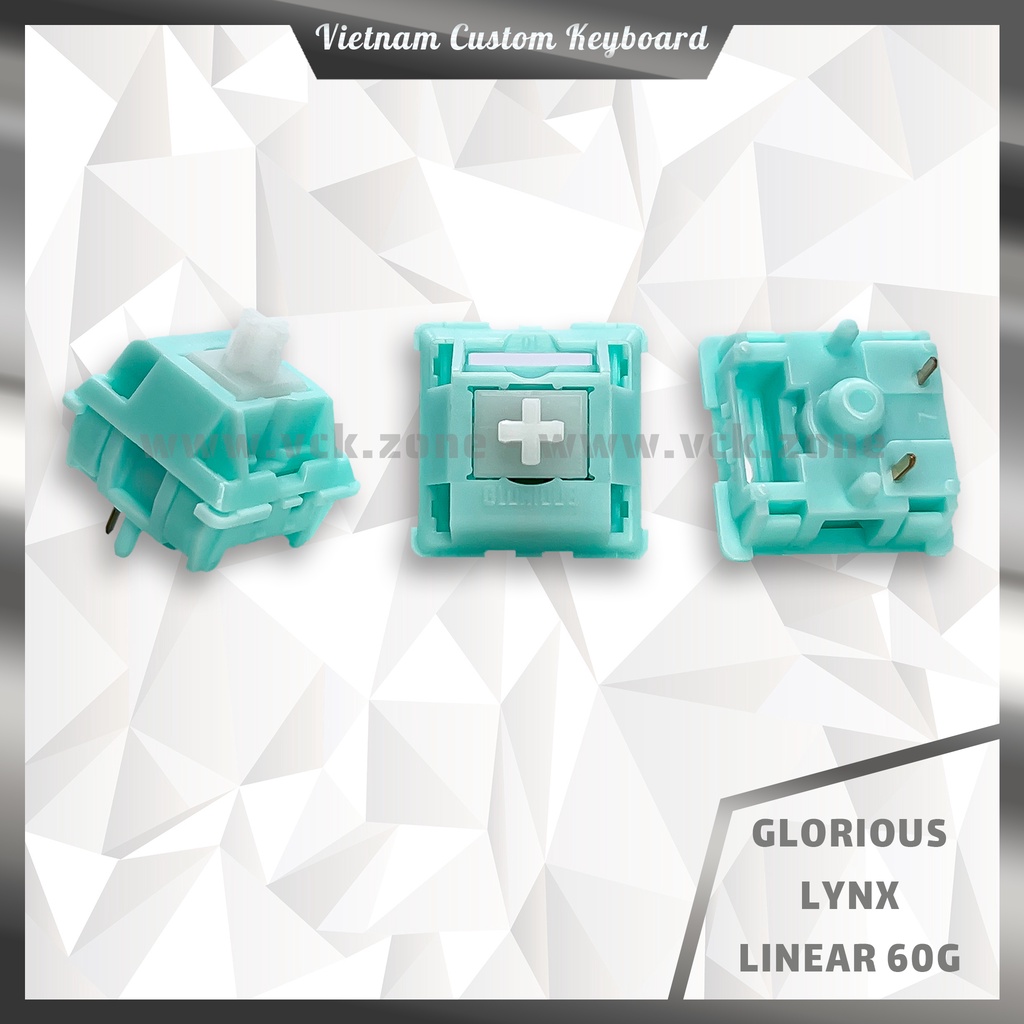 Glorious Switch Non-Lubed | Pack 36 Switch Fullbox | Panda Tactile | Lynx Linear | Gateron Akko Cherry Jwick KTT | VCK