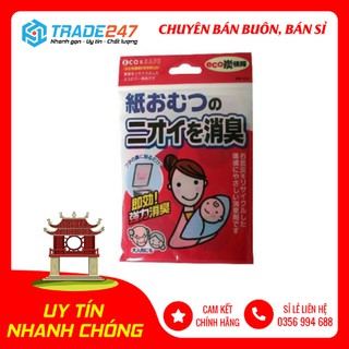 Miếng dán sinh thái khủ mùi tã giấy, thùng rác nhà vệ sinh  TOWA Nội địa Nhật Bản