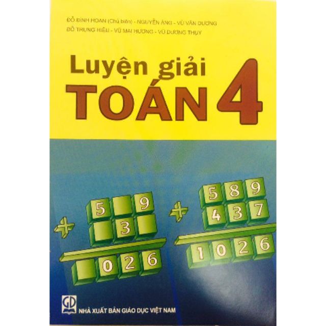 Sách - Luyện giải Toán 4