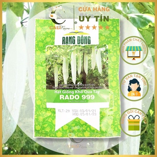 Hạt Giống Khổ Qua Tây Rado 999 (Lặc Lầy) Sai Trái, Giàu Dinh Dưỡng 2gr