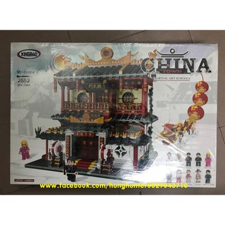 Bộ lắp ráp lego xingbao xb-01004 võ đường martial art school