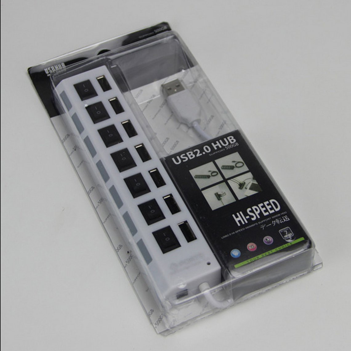 Bộ Chia 7 Cổng Usb Cho Mac Macbook Surface Pro | BigBuy360 - bigbuy360.vn