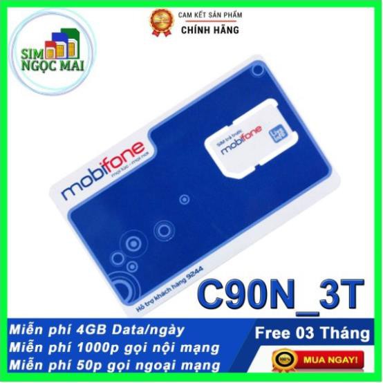 [FREE 3 Tháng đầu] Sim 4G Mobilephone C90N