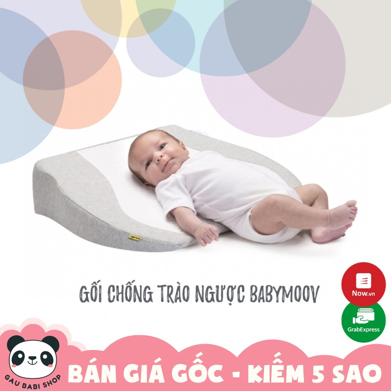 FREE SHIP !!! Gối chống trào ngược cho bé BABYMOOV