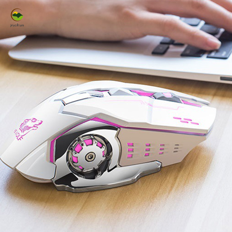 【YUKV】2.4GHz Optical Wireless Mouse with USB Receiver for PC/laptop