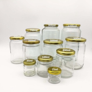 Hủ thủy tinh 30ml, 50ml, 75ml, 100ml chưng yến thân tròn