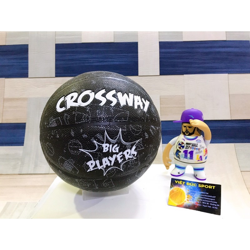 Bóng Rổ Chính Hãng Crossway số 7 Chuẩn thi Đấu Sân Indoor và Outdoor