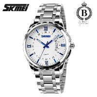 Đồng hồ Nam SKMEI 9069 [Billux] dây kim loại - 40mm (3 màu) [SKMMT007]