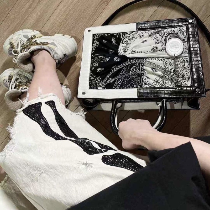 Túi xách da đeo cheo ulzzang