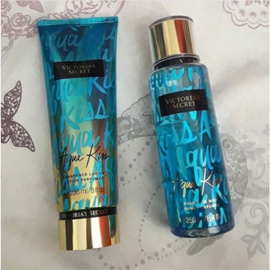 Dưỡng thể Victoria’s Secret 236ml - Aqua Kiss Limited (Mỹ)