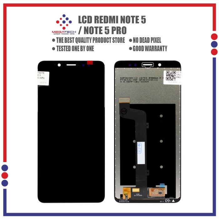 Mới Màn Hình Cảm Ứng Lcd Màu Trắng Cho Xiaomi Redmi Note 5 / Note 5 Pro