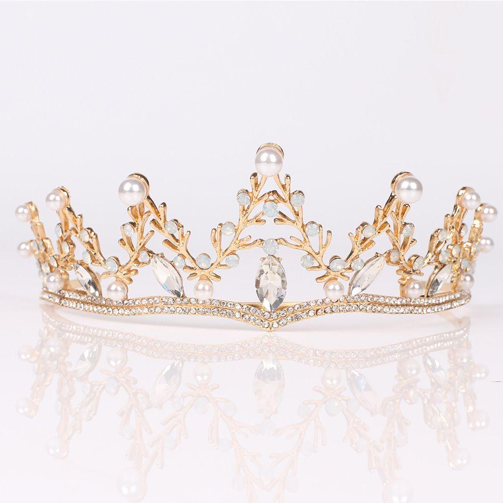 Vương Miện Cài Tóc Trang Trí Cô Dâu Sang Trọng