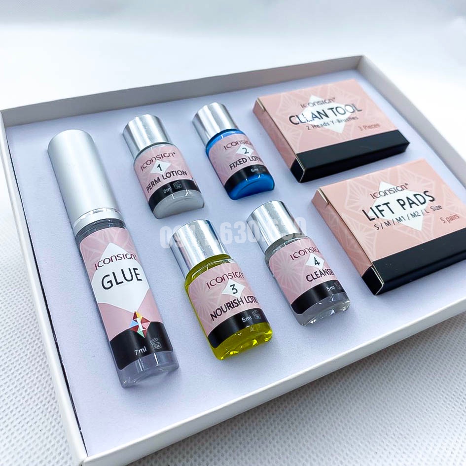 Combo uốn lash lift hông +bắt trục_Tặng 1 miếng gel pad_Be Lash