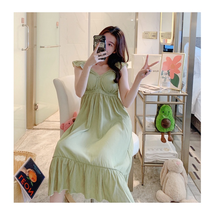 VÁY BẦU MẶC NHÀ ĐẦM BẦU MẶC NHÀ VN52