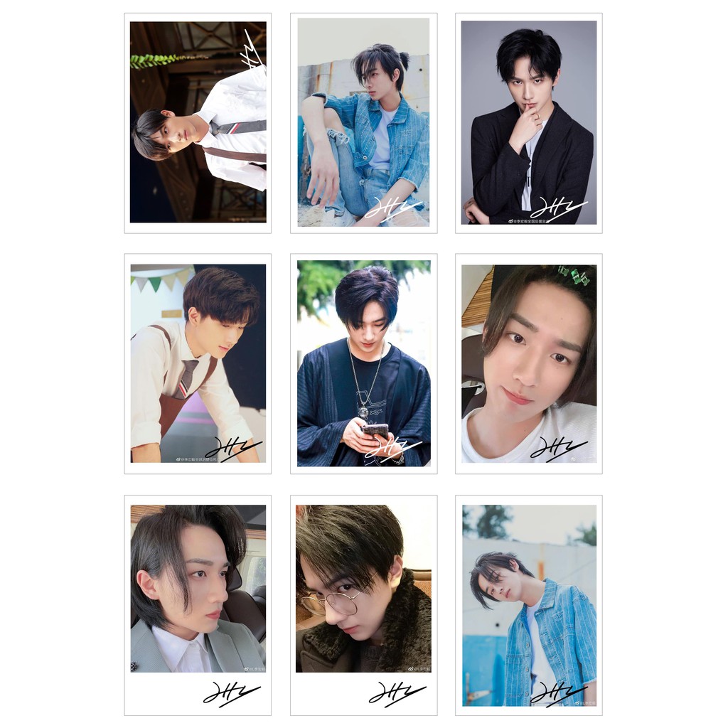 Lomo Card Lý Hoành Nghị ( Li Hong Yi) - 54 ảnh có chữ ký