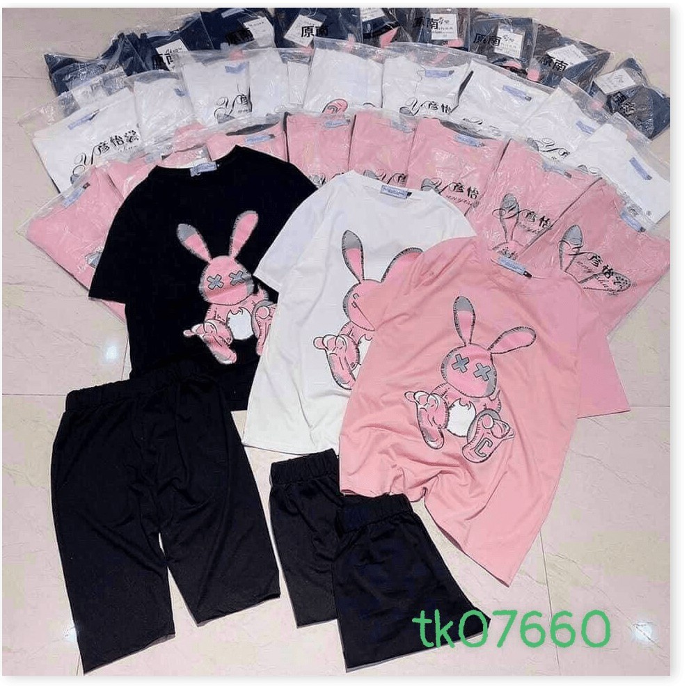 Đồ bộ nữ thun cộc tay dễ thương mềm mại THỜI TRANG KOKO MI