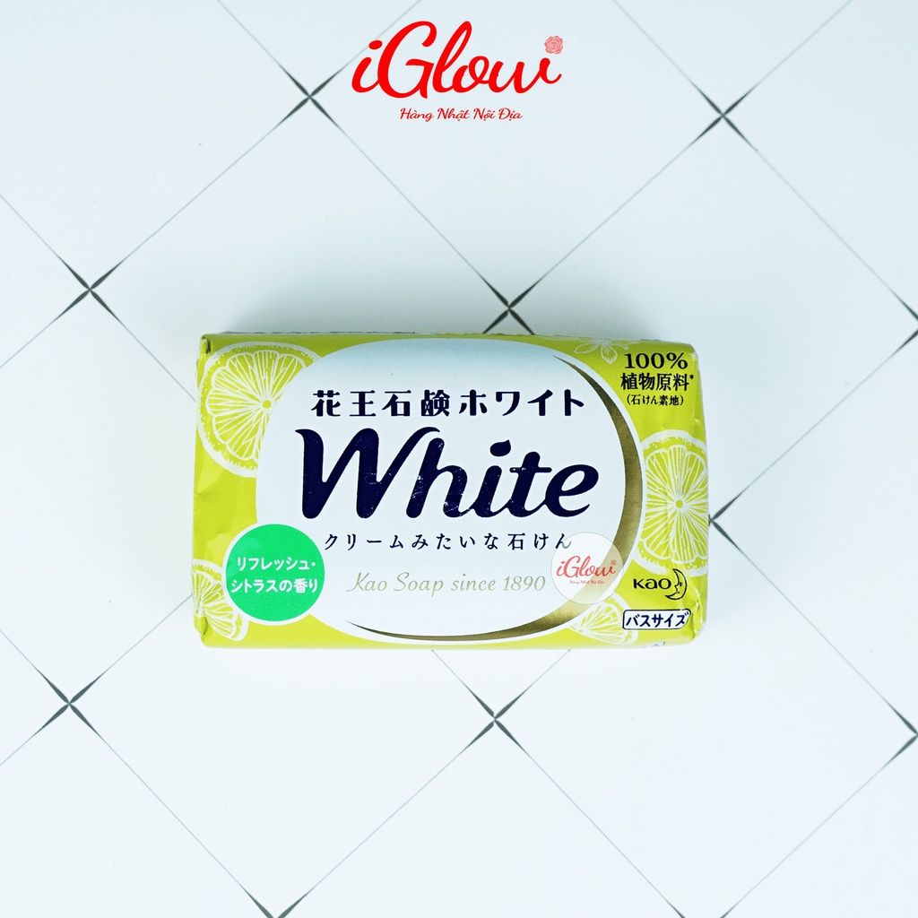 Xà phòng tắm KAO White 130g Nhật Bản