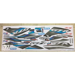Tem Winner V1 GTR xám xanh ngọc Rời xe đen màu sắc nét không bay