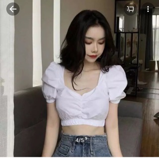 🎈 Áo Kiểu Voan Dún Ngực