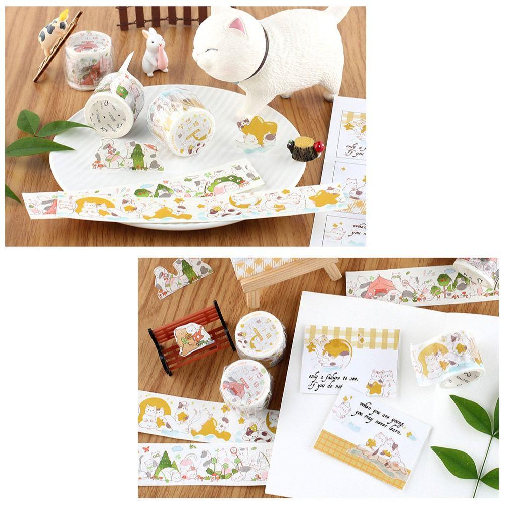 LAKAMIER Bộ 2 Cuộn Băng Dính Trang Trí Thời Trang