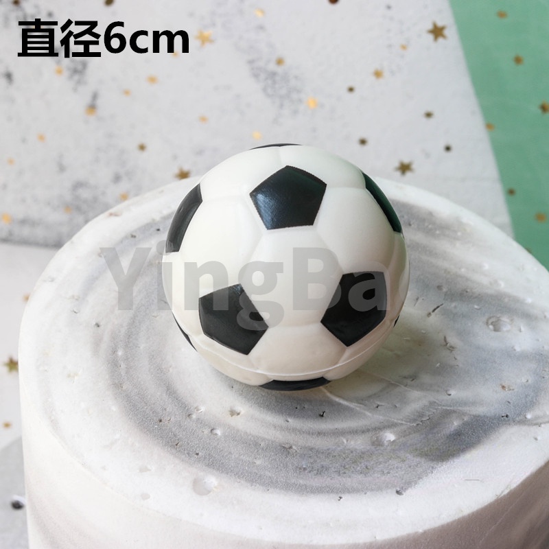 Phụ Kiện Trang Trí Bánh Kem Hình Quả Bóng Đá