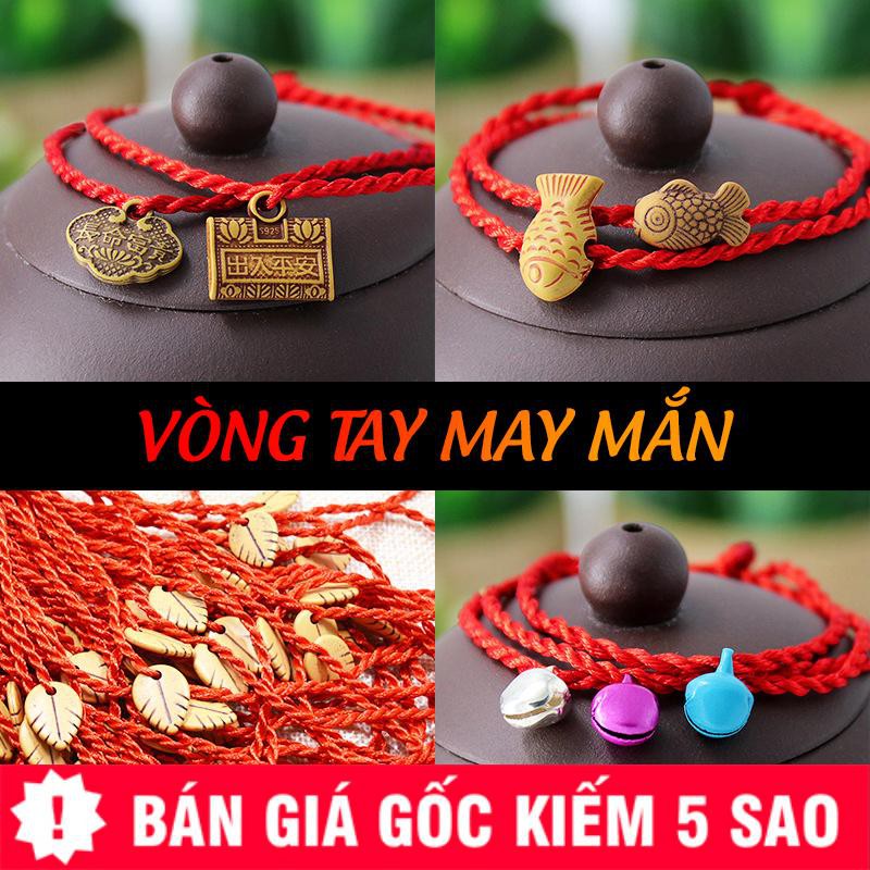 Vòng Tay May Mắn Mặt Hình Ngẫu Nhiên