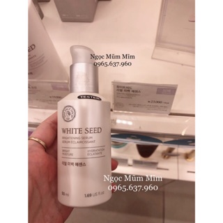Tinh chất giúp da trắng sáng white seed brightening serum