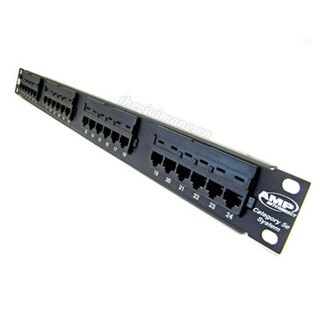 Cổng giao tiếp patch panel 24 port cat5e commscope