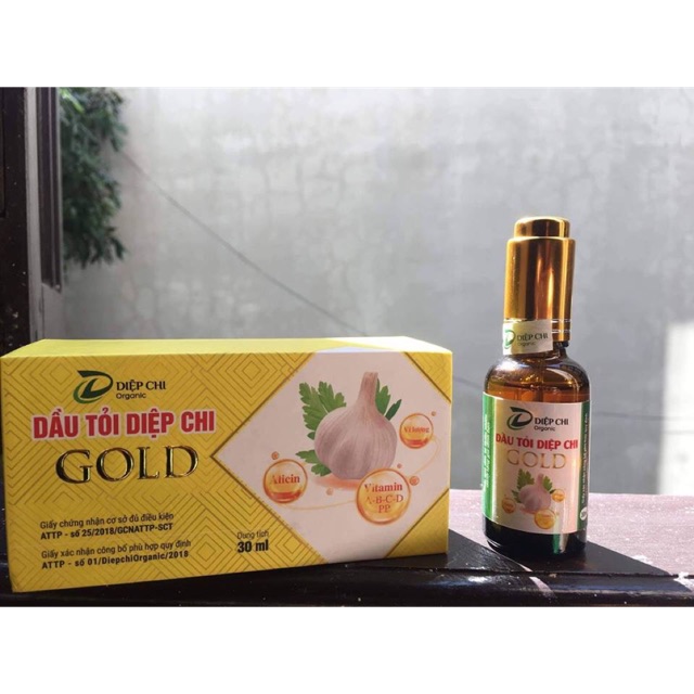 Dầu tỏi diệp chi gold