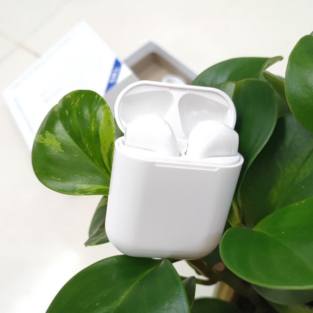 Tai Nghe Bluetooth Không Dây Nhét Tai 5.0 Phiên Bản Quốc tế Có Mic Có Cảm Ứng Chạm Cho Điện Thoại - j12