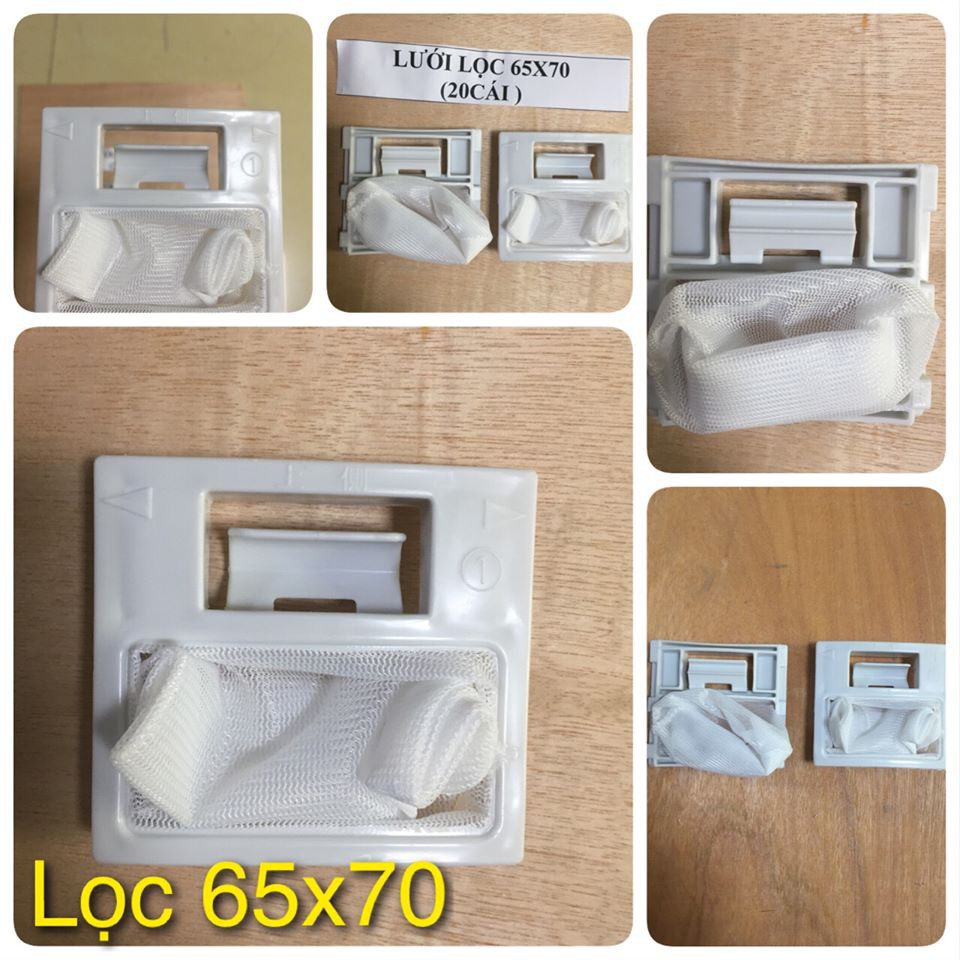 Túi lưới lọc máy giặt Toshiba vuông 7cm x 6,5cm