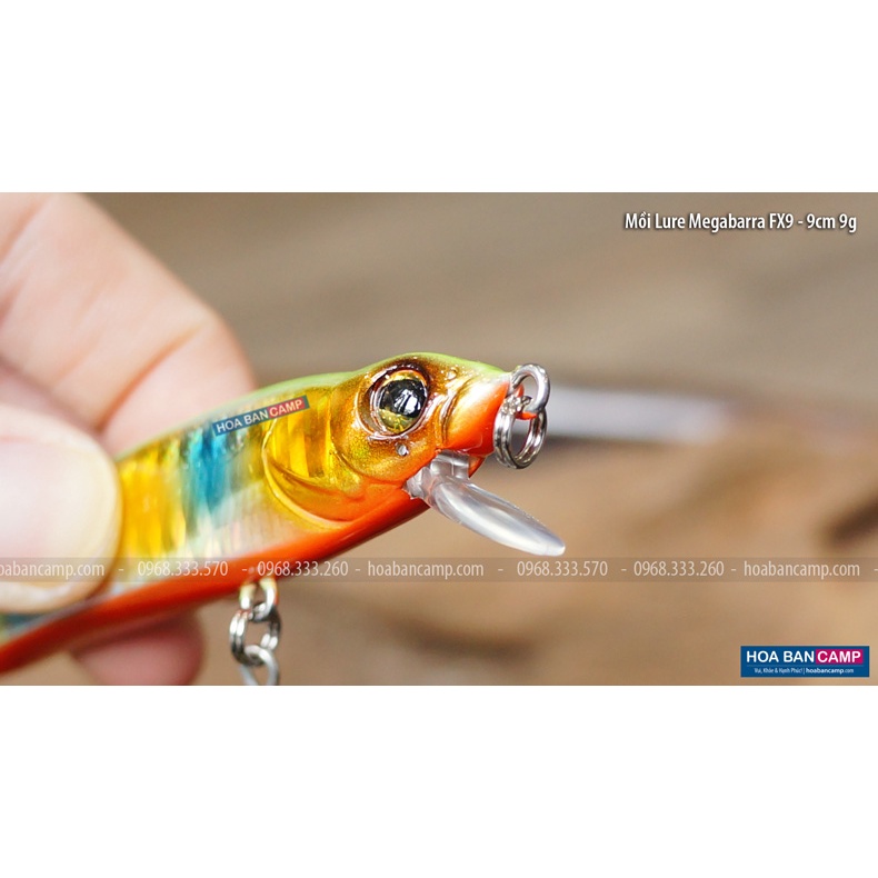 Mồi Lure Megabarra FX9 – LC170 | 9cm 9g