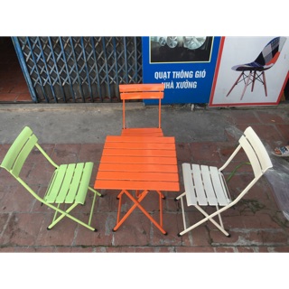 Sale sale  (ghế fanssifan sắt -ghế cafe- ghế trà chanh )ghế ban công