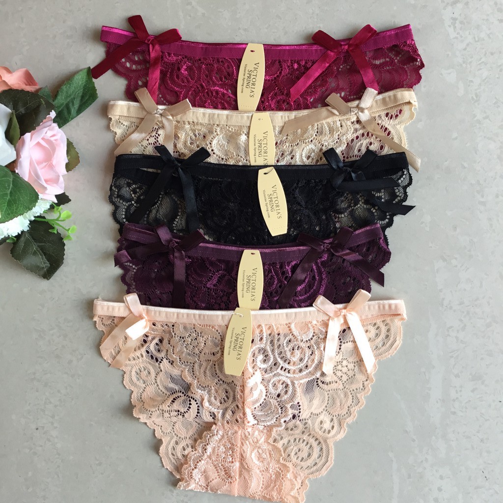 [Mã WASTDEP giảm 5K đơn bất kì] Quần lót ren nữ dây hông đính nơ quyến rũ sexy [cho chọn màu | BigBuy360 - bigbuy360.vn