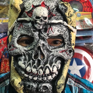 Mặt nạ ma bằng da cho lễ hội haloween