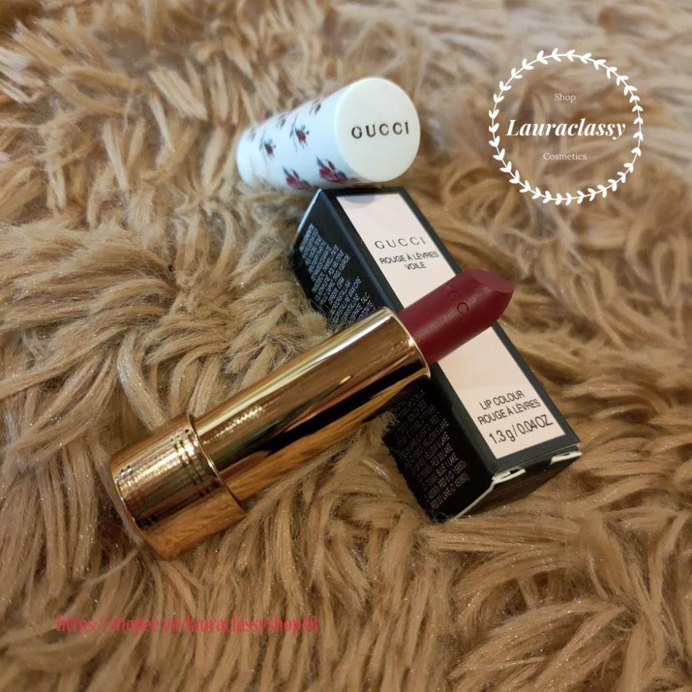 son Gucci Vỏ Hoa Rouge À Lèvres Voile Sang chảnh quý tộc đủ màu Auth 508 203 500 25* | BigBuy360 - bigbuy360.vn