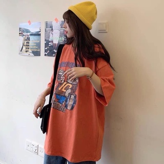 Áo thun form rộng nữ cá tính