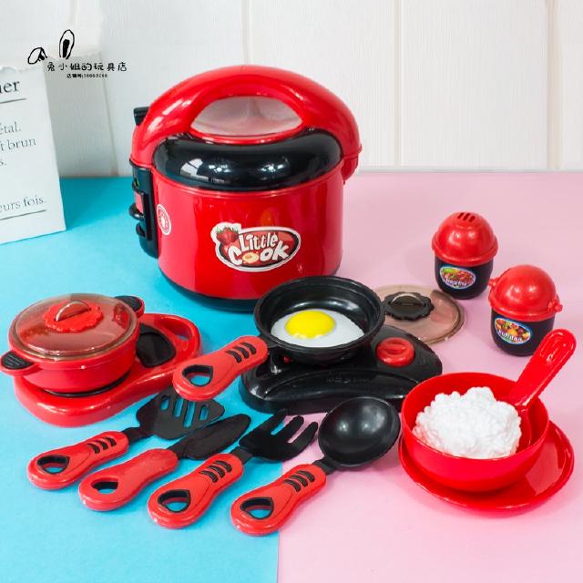 Bộ Đồ Chơi Nấu Ăn Nồi Cơm Điện Đầy Đủ Các Món Phát Triển trí Tuệ Cho Bé Yêu