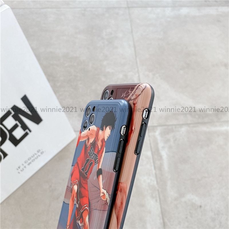 Ốp Điện Thoại Chống Rơi In Hình Slam Dunk Sakura Shisha Cho Iphone 11 Pro Xsmax Se2 Xr I7 8plus