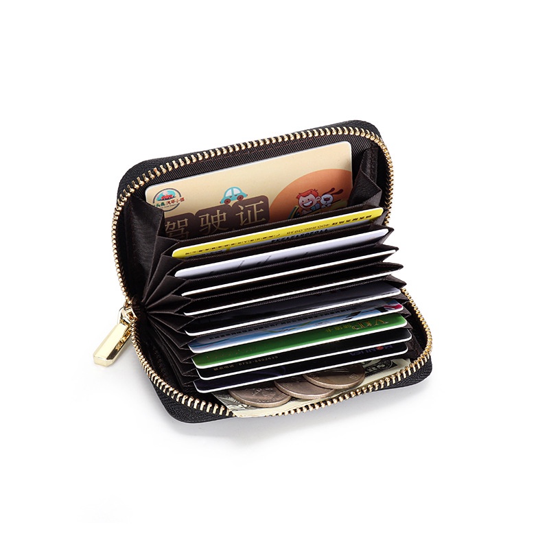 Ví da cừu SeaGloca cỡ nhỏ đựng thẻ phong cách thời trang dành cho nữ