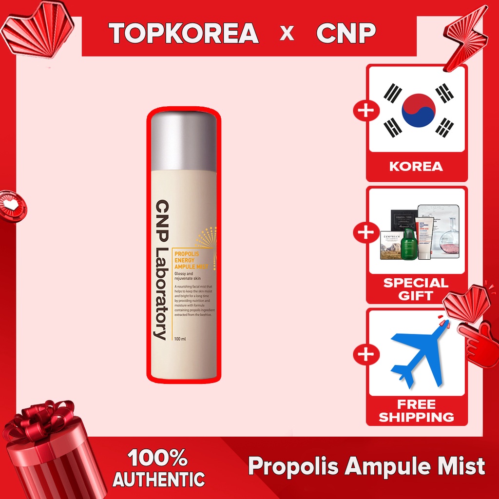 ★CNP★Propolis Ampoule Mist 100ml / Tinh Chất Dưỡng Ẩm Da Cnp 100ml / TOPKOREA