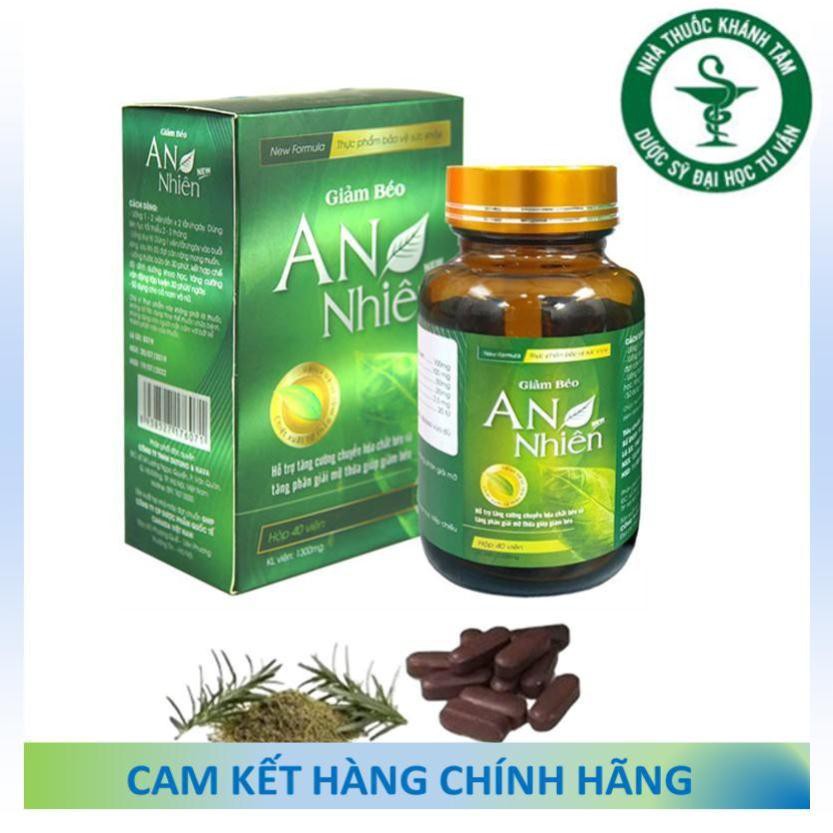 ! ! [Cam kết chính hãng] Giảm béo An Nhiên (Hộp 40 viên) - Giảm cân An Nhiên