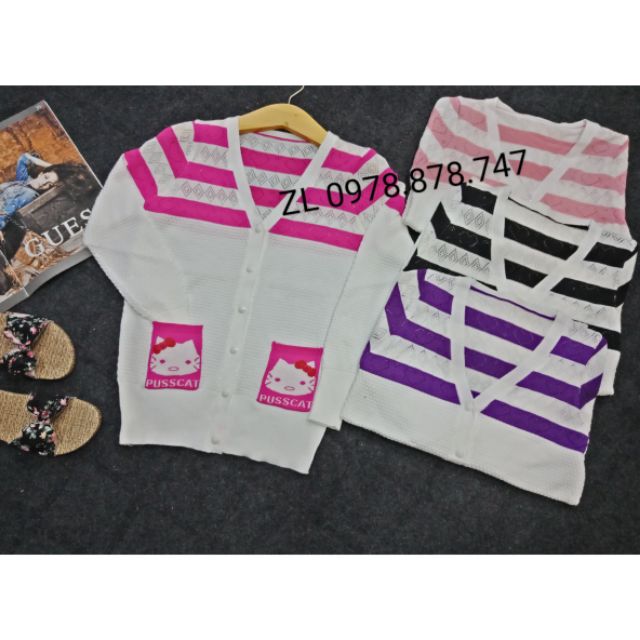 Áo khoác len túi hàng nhập