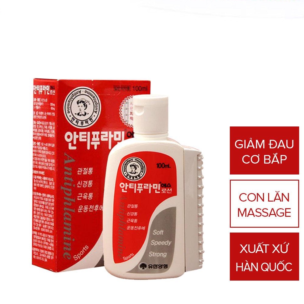 Dầu nóng xoa bóp Antiphlamine Hàn Quốc 100ml