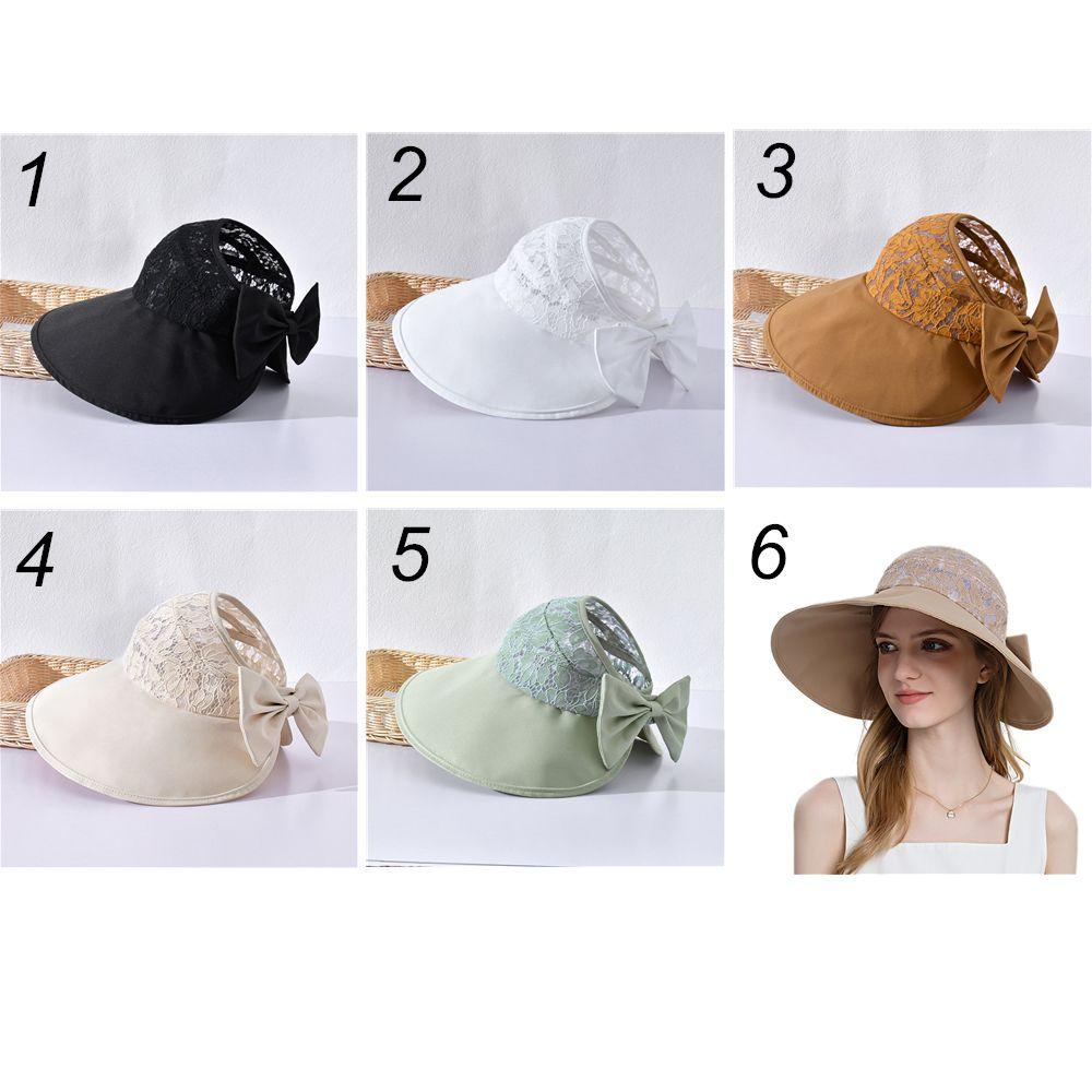 Nón Rộng Vành Phối Ren 24 Thời Trang Dành Cho Nữ