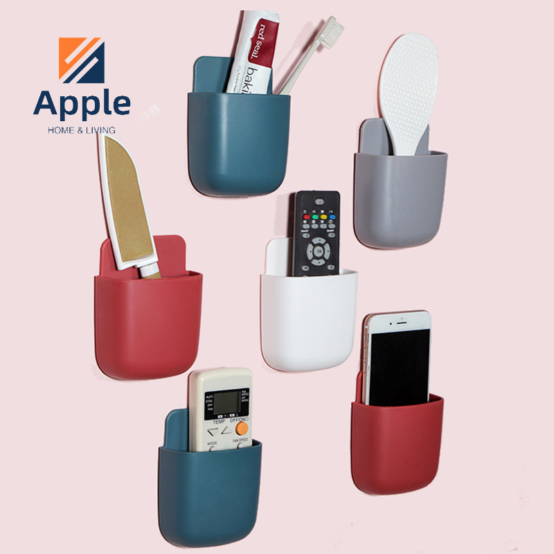 Hộp Đựng Điều Khiển Từ Xa Treo Tường Thiết Kế Đơn Giản Cho Apple7